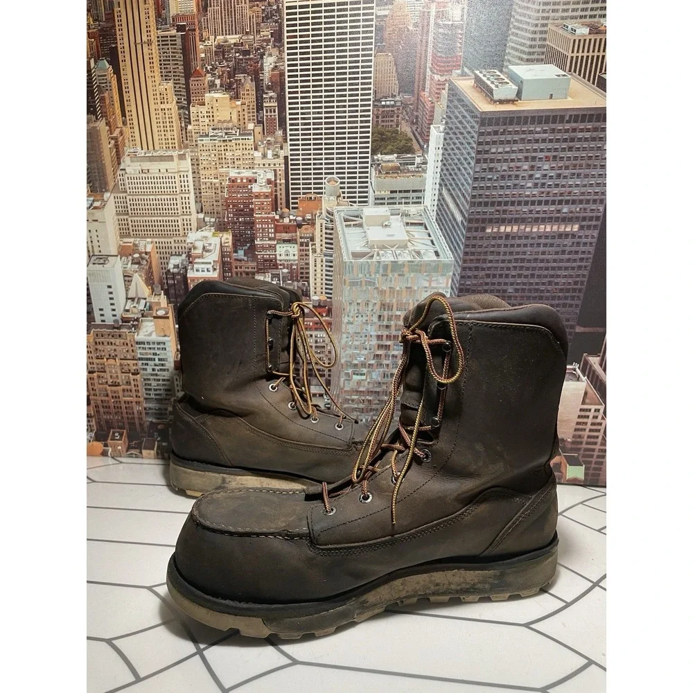 Red Wing 2442  Brown Steel Toe Work Boot Size US Size 11.5 E2 - Picture 2 of 14